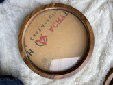 Round Teakwood Frame